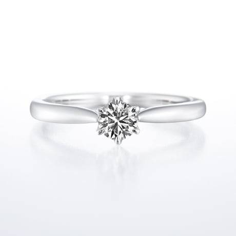 婚約指輪「White Lily」｜銀座ダイヤモンドシライシ