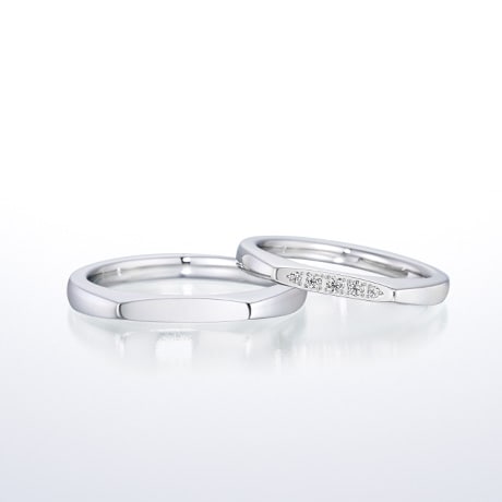 プラチナの結婚指輪(マリッジリング)の一覧｜銀座ダイヤモンドシライシ